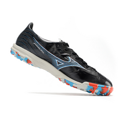 Chuteira Society Mizuno Alpha TF Preta - VENI Futebol