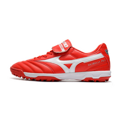 Chuteira Society Mizuno Morelia Sala Classic TF Vermelha