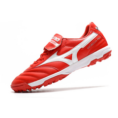 Chuteira Society Mizuno Morelia Sala Classic TF Vermelha - VENI Futebol