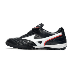 Chuteira Society Mizuno Wave Cup TF Preta e Branca