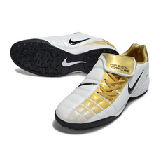 Nike Total 90 III TF Grey and Black Society Football Boots