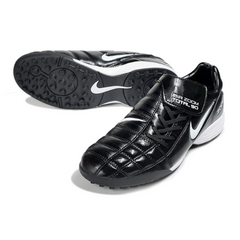 Nike Total 90 III TF Grey and Black Society Football Boots