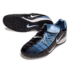 Nike Total 90 III TF Grey and Black Society Football Boots