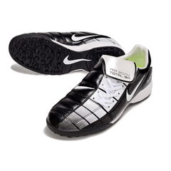 Nike Total 90 III TF Grey and Black Society Football Boots