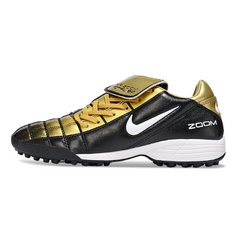 Nike Total 90 III TF Grey and Black Society Football Boots