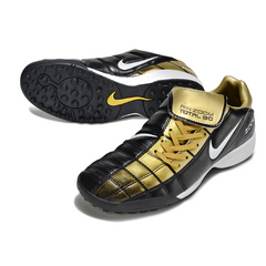 Nike Total 90 III TF Grey and Black Society Football Boots