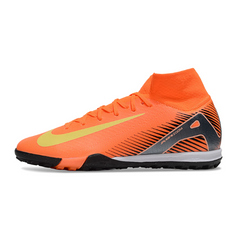 Chuteira Society Nike Zoom Mercurial Superfly 10 Elite TF Laranja