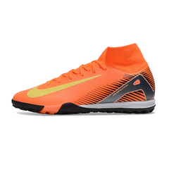 Chuteira Society Nike Zoom Mercurial Superfly 10 Elite TF Laranja