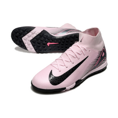 Botas de fútbol Nike Zoom Mercurial Superfly 10 Elite TF rosa y negro de la Society