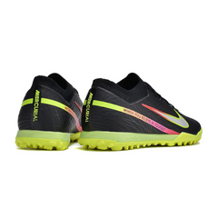 Chuteira Society Nike Zoom Mercurial Vapor 15 Elite TF Preta e Verde - VENI Futebol