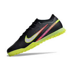 Chuteira Society Nike Zoom Mercurial Vapor 15 Elite TF Preta e Verde - VENI Futebol