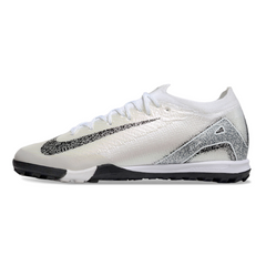 Chuteira Society Nike Zoom Mercurial Vapor 16 Elite TF Branco e Cinza