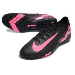 Botas de fútbol Nike Zoom Mercurial Vapor 16 Elite TF en color negro y rosa