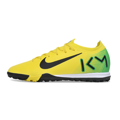 Chuteira Society Nike Zoom Mercurial Vapor 16 Elite TF Mbappe Amarela Pack