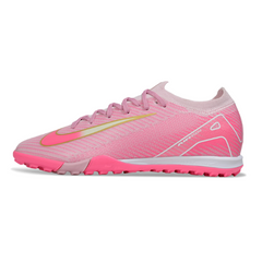 Chuteira Society Nike Zoom Mercurial Vapor 16 Elite TF Rosa Claro