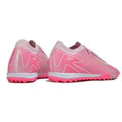 Chuteira Society Nike Zoom Mercurial Vapor 16 Elite TF Rosa Claro