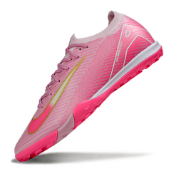 Chuteira Society Nike Zoom Mercurial Vapor 16 Elite TF Rosa Claro