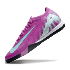 Botas de fútbol Nike Zoom Mercurial Vapor 16 Elite TF en morado y azul claro