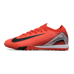 Chuteira Society Nike Zoom Mercurial Vapor 16 Elite TF Vermelho e Preto