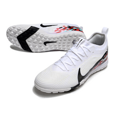 Chuteira Society Nike Zoom Mercurial Vapor 16 Pro TF Branca, Vermelha e Preta