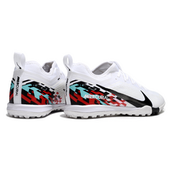Chuteira Society Nike Zoom Mercurial Vapor 16 Pro TF Branca, Vermelha e Preta