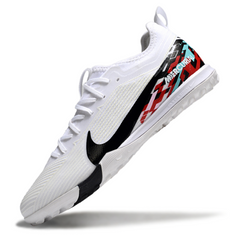 Chuteira Society Nike Zoom Mercurial Vapor 16 Pro TF Branca, Vermelha e Preta