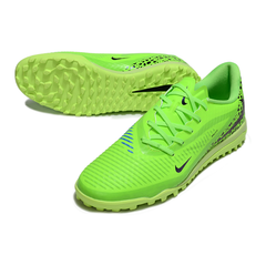 Chuteira Society Nike Phantom 6 Academy TF Verde Fluorescente