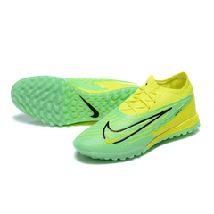 Chuteira Society Nike Phantom GX Elite TF Verde e Amarela - VENI Futebol