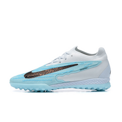 Chuteira Society Nike Phantom GX Elite TF Azul Claro - VENI Futebol