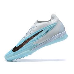 Chuteira Society Nike Phantom GX Elite TF Azul Claro - VENI Futebol