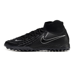 Chuteira Society Nike Phantom Luna 2 Elite TF Preta e Branca