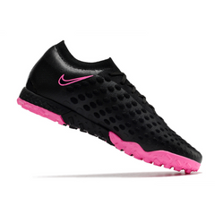 Chuteira Society Nike Phantom Ultra Venom TF Elite Preto e Rosa - VENI Futebol