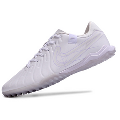 Chuteira Society Nike Tiempo 10 Legend Academy TF Branca - VENI Futebol