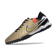 Chuteira Society Nike Tiempo 10 Legend Pro TF Golden Touch Pack - VENI Futebol