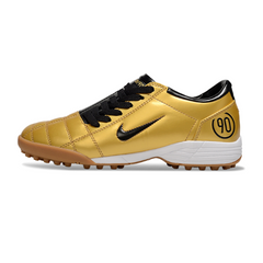 Nike Total 90 III TF Grey and Black Society Football Boots