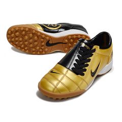 Nike Total 90 III TF Grey and Black Society Football Boots