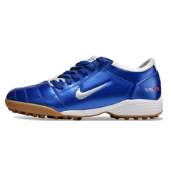 Chuteira Society Nike Total 90 III TF Azul e Branco