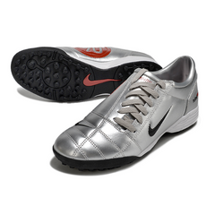 Nike Total 90 III TF Silver, Black and Red Society Football Boots