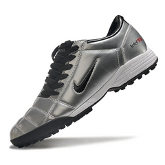 Nike Total 90 III TF Silver and Black Society Football Boots