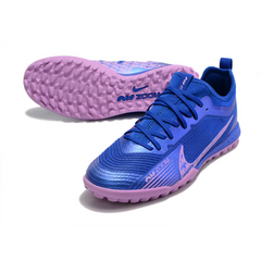 Chuteira Society Nike Zoom Mercurial Vapor 15 Pro Zoom TF Azul - VENI Futebol