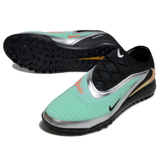 Chuteira Society Nike Phantom 6 Elite TF Preta e Verde