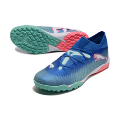 Chuteira Society Puma Future 7 TF Azul - VENI Futebol