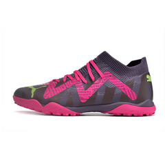 Chuteira Society Puma Future Ultimate TF Roxo e Rosa