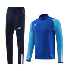 Conjunto de Frio Adidas Blusão + Calça Azul - VENI Futebol