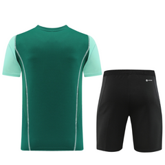 Conjunto Adidas Camiseta + Short Verde - VENI Futebol