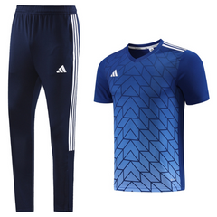 Conjunto Adidas Camiseta + Calça Azul - VENI Futebol