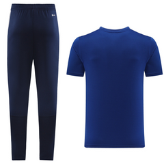 Conjunto Adidas Camiseta + Calça Azul - VENI Futebol