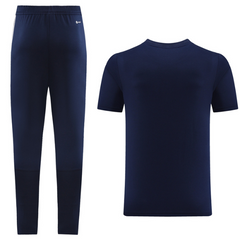 Conjunto Adidas Camiseta + Calça Azul Escuro - VENI Futebol