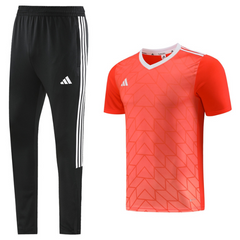 Conjunto Adidas Camiseta + Calça Laranja