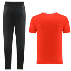 Conjunto Adidas Camiseta + Calça Laranja - VENI Futebol